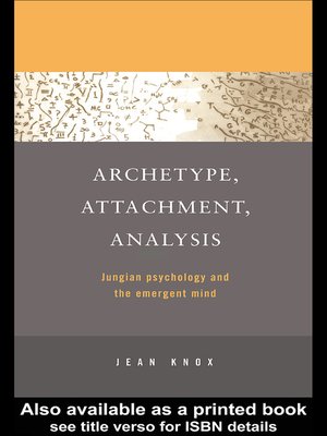 cover image of Archetype, Attachment, Analysis